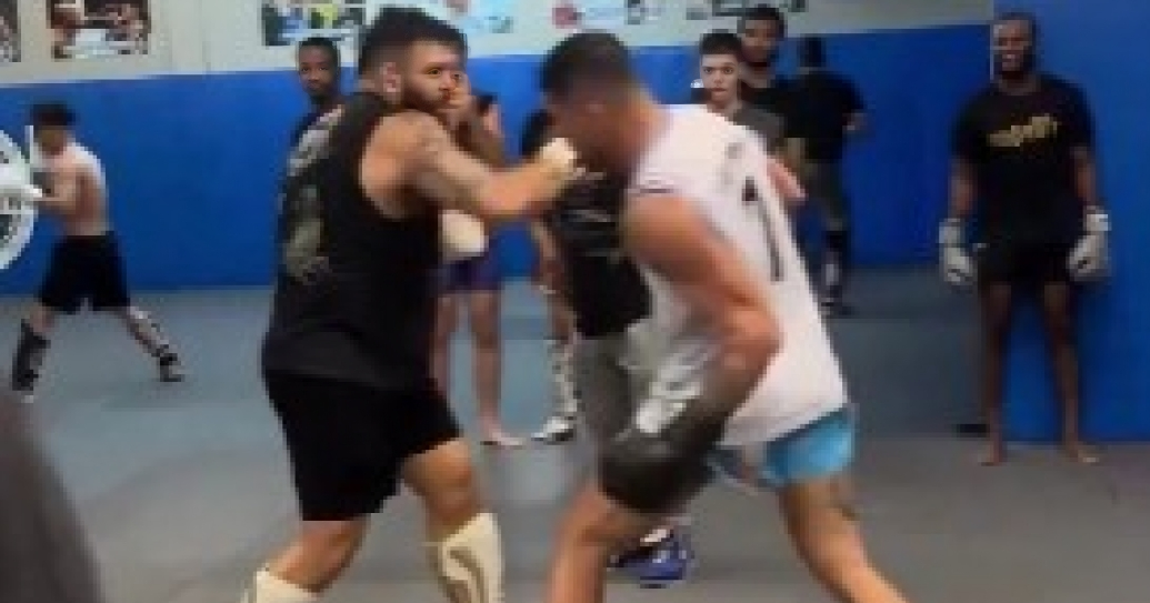 VIDEO Alex Pereira brutalno nokautirao sparing partnera