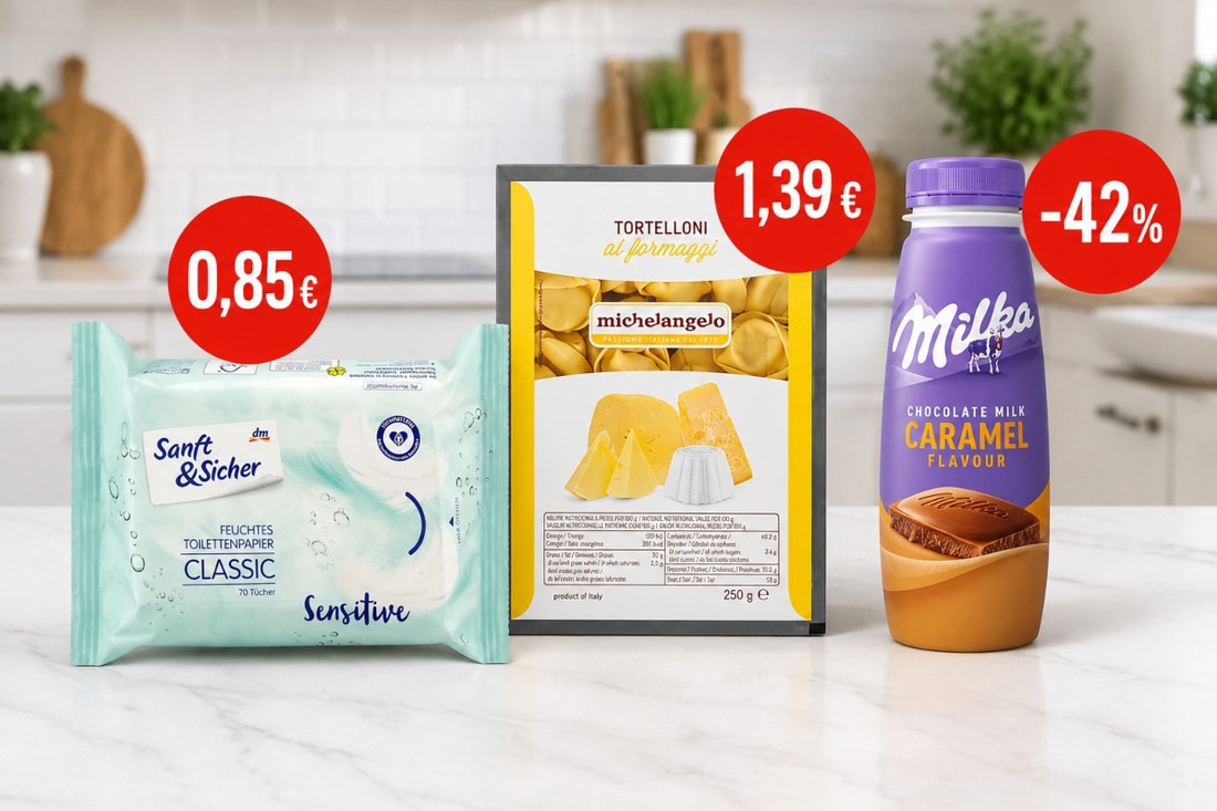 Veliki popusti danas: Tuna salata 1,99 €, Milka čokolada 2,99 €, maslac 1,05 €