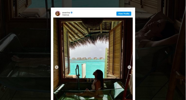 Severina pozirala na Maldivima, među fotkama i jedna na kojoj nema gornji dio kupaćeg
