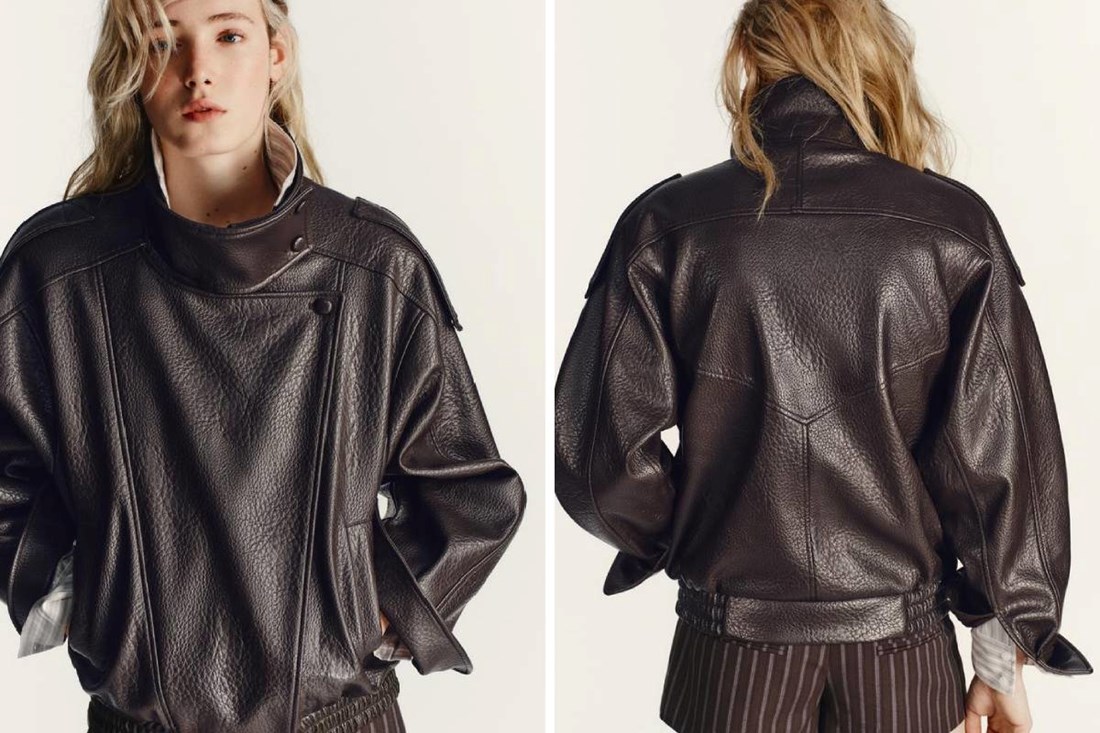 U Zaru tek stigla smeđa verzija one hit "kožne" jakne i već je rasprodana