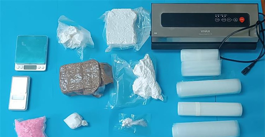 Splitska policija oduzela veće količine kokaina, ecstasyja, hašiša i marihuane