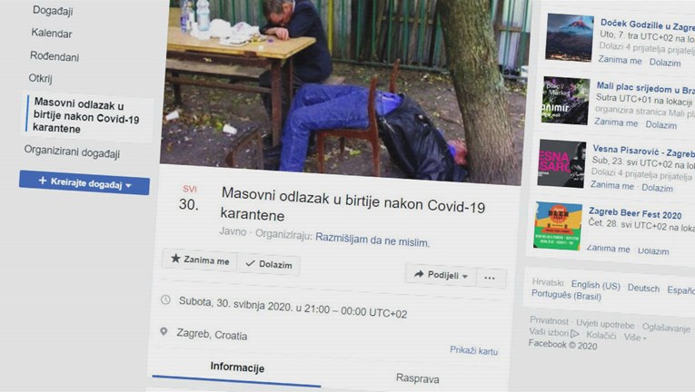 Hit na Fejsu: 22.000 Hrvata jedva čeka ovaj događaj nakon karantene
