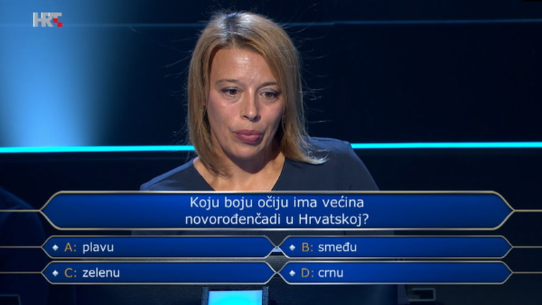 U Milijunašu pomoć publike tražila na pitanju za 2000 kn. Biste li vi znali odgovor?