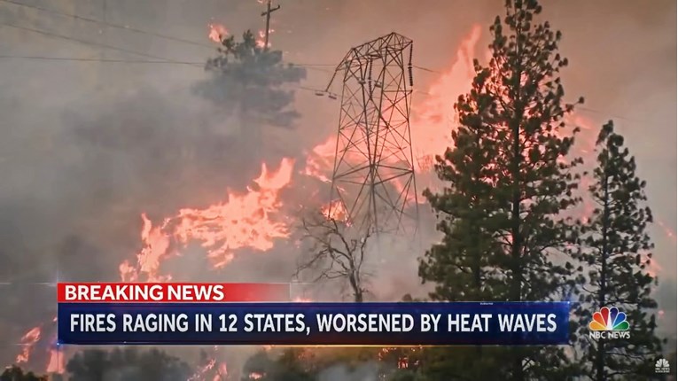 Požari divljaju SAD-om, svaki dan ih je sve više. Najavljen nalet suhih oluja