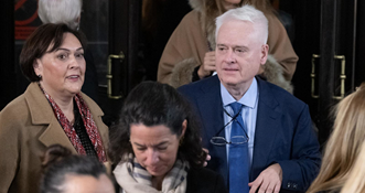 Ivo Josipović nakon dugo vremena snimljen sa suprugom Tatjanom, bili na operi u HNK