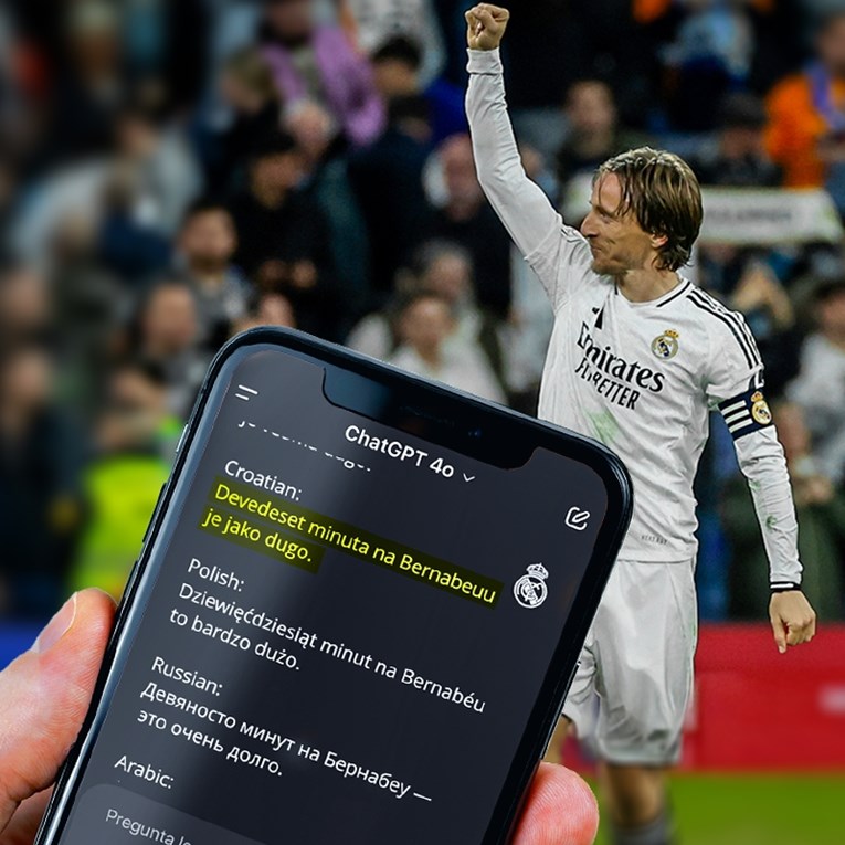 Real zatražio od ChatGPT-ja da prevede važnu obavijest. Poruka je i na hrvatskom