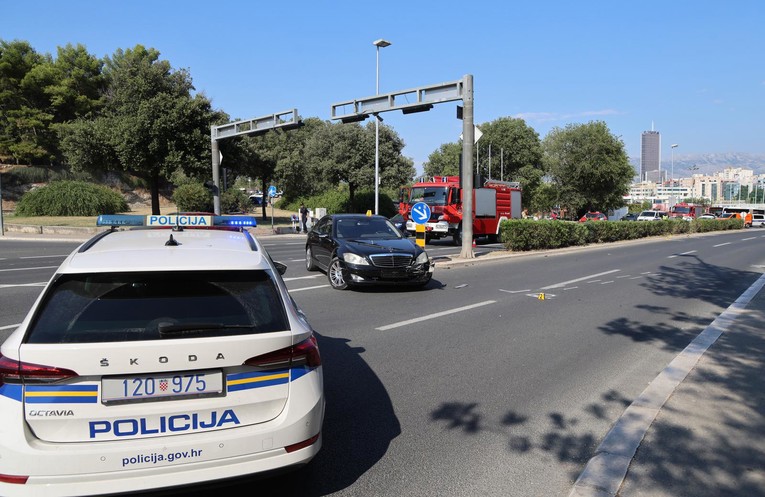 Veliki sudar u Splitu, najmanje jedna osoba ozlijeđena