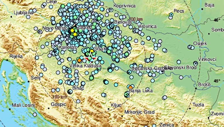 Novi jači potres kod Petrinje, magnituda je 4.5