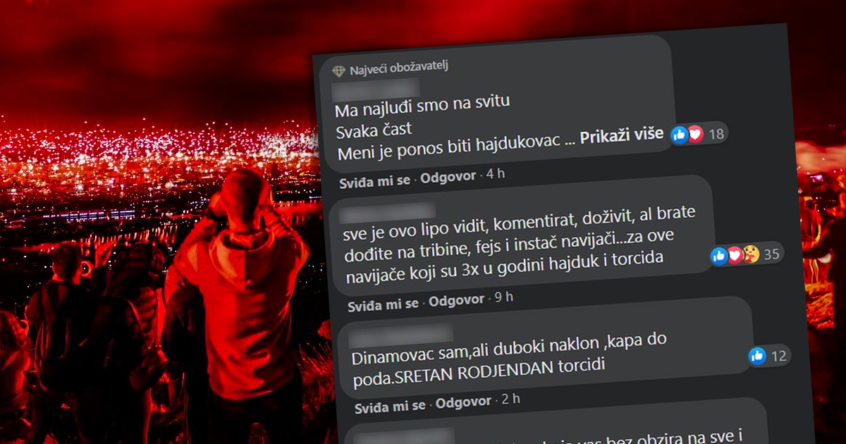 Splićani u transu nakon proslave: Valjda su sada panjevi od igrača vidjeli gdje žive
