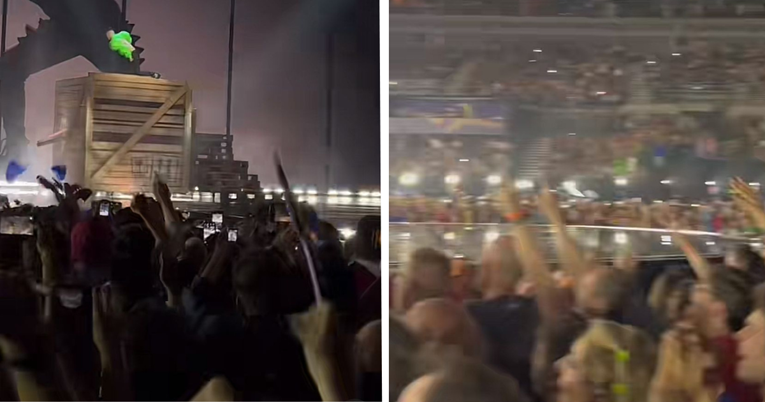 VIDEO Svi skaču i pjevaju: Ovo je atmosfera u publici dok je nastupao Käärijä