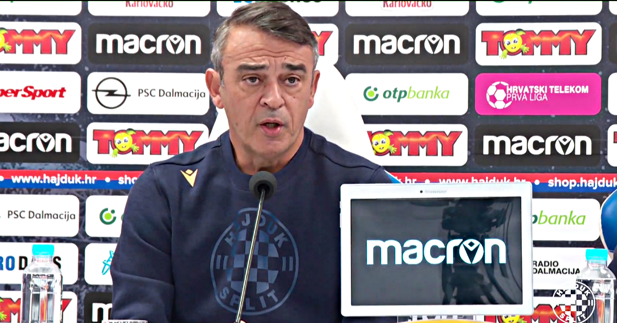 Hajduk bez petorice dočekuje Rijeku: "Rupe ćemo puniti mladim igračima"
