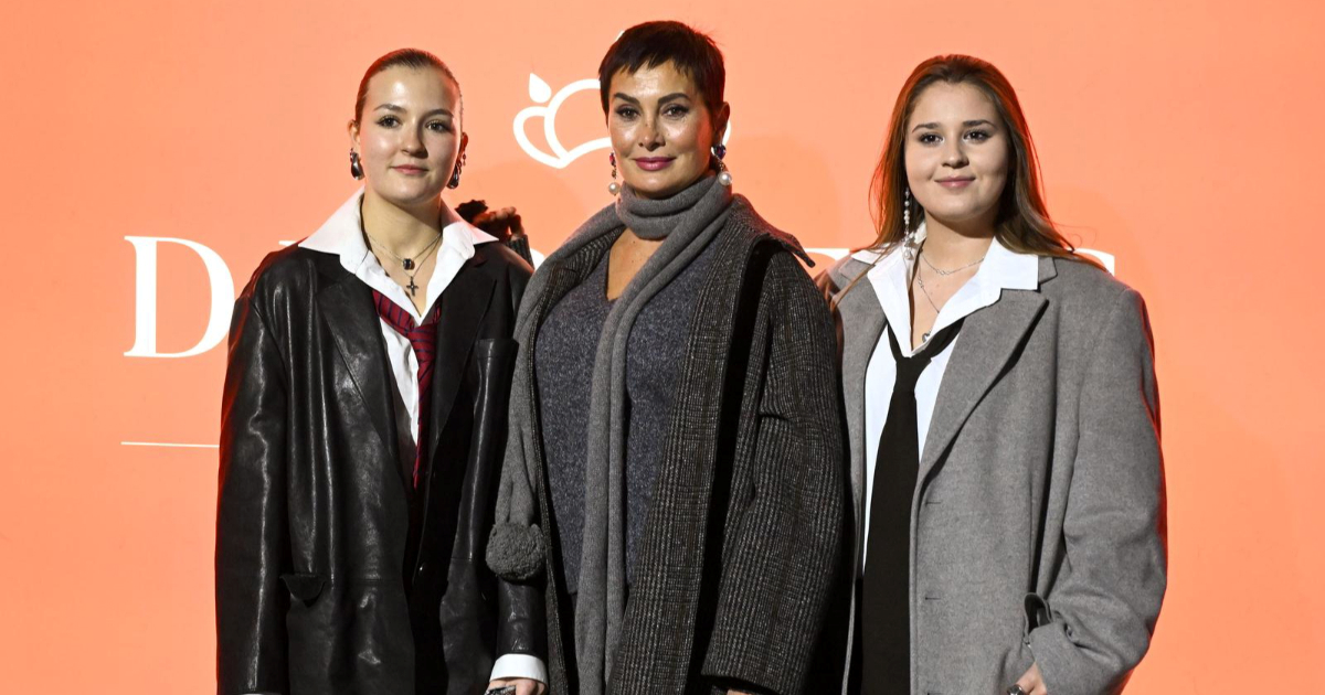 Leonarda Boban s kćerima bila na modnoj reviji u Zagrebu