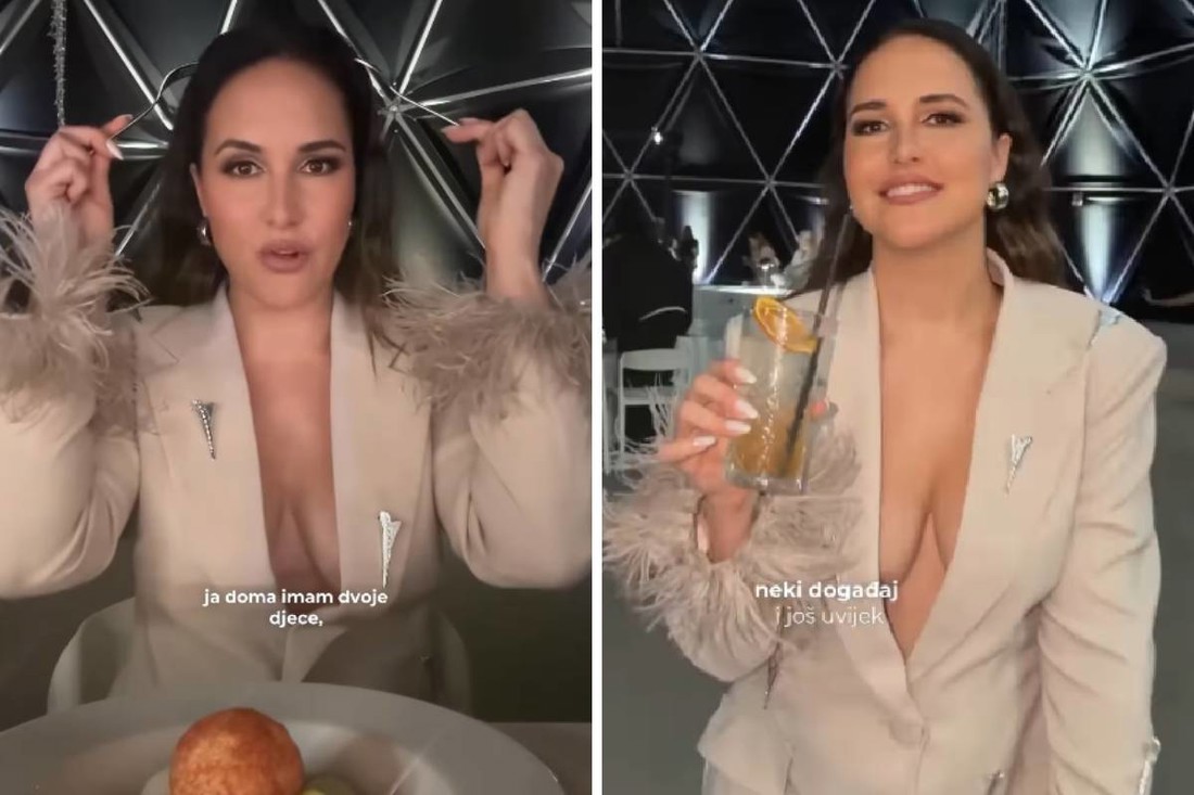 Lana Jurčević objavila video iz izlaska: "Ne mogu vjerovati da doma imam dvoje djece"