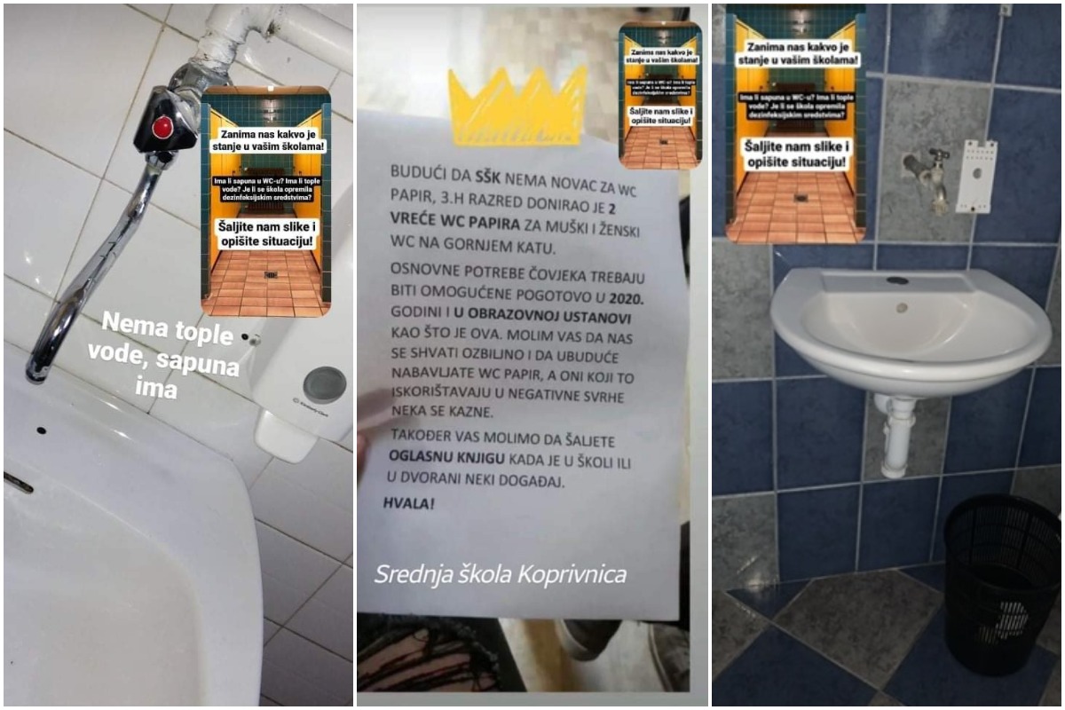 U školama kronično nedostaje vode i sapuna, učenici kažu da su se već naviknuli