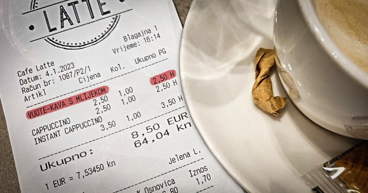 ANKETA Kava s mlijekom 2.50 eura. Planirate li prorijediti odlaske u kafiće? - Index.hr