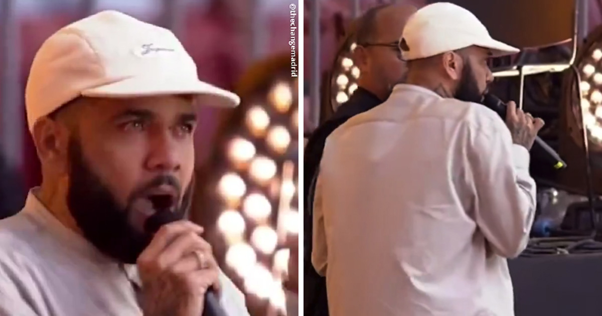 VIDEO Dani Alves pred 40.000 ljudi: Krist me oslobodio u zatvoru. Lud sam za Bogom
