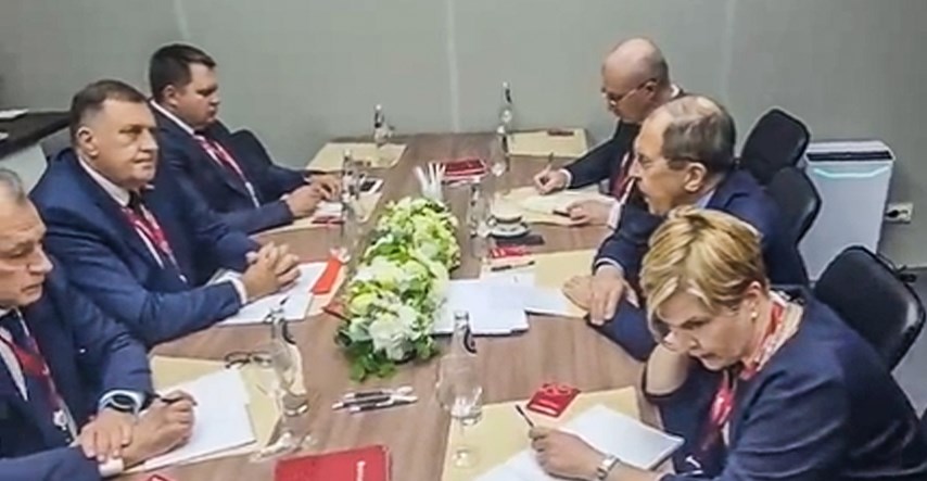 Sastali se Lavrov i Dodik, Lavrov mu zahvalio zbog stava oko sankcija