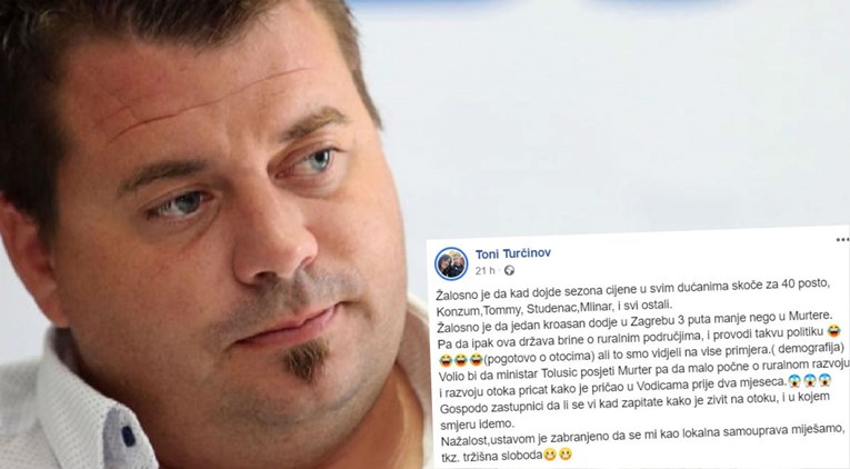 Načelnik Murtera ljutit zbog cijena: "Pa kroasan u Zagrebu košta tri puta manje"