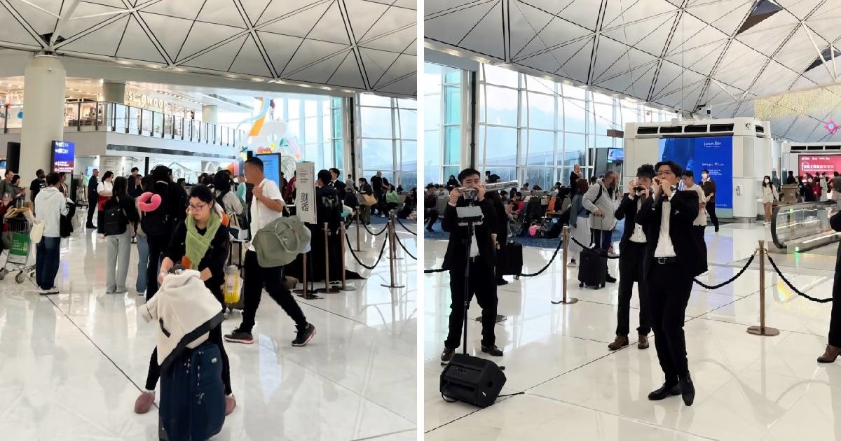 Sprkinja nije mogla vjerovati koju su pjesmu Kinezi izveli na aerodomu u Hong Kongu