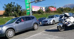 FOTO Kratko zatvorena brza cesta Solin-Klis, velika gužva nastala na izlazu iz Splita