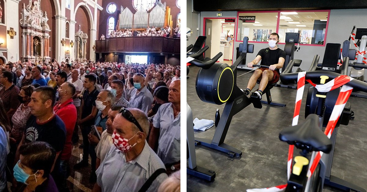 Splitskim teretanama zabranjen rad, a crkvi nije: "Oni su bogati, a mi ćemo propasti"