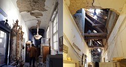 FOTO Zagrebački Muzej za umjetnost i obrt teško je oštećen u potresu