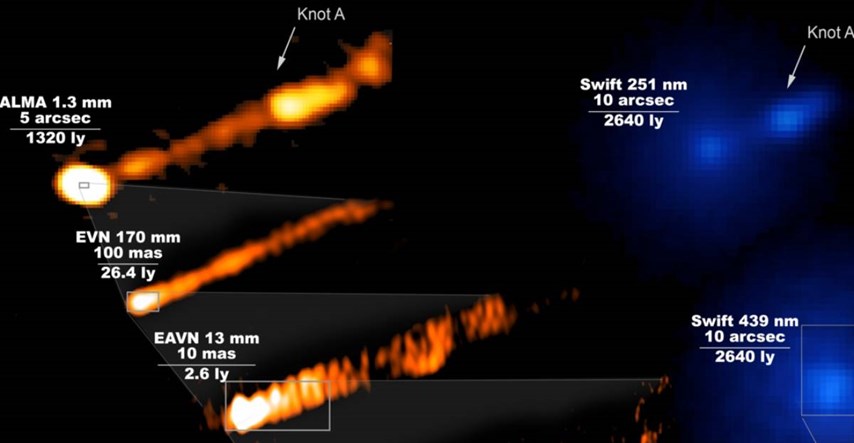 FOTO Pogledajte nove snimke supermasivne crne rupe M87*