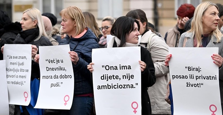 Ženske udruge održale akciju na Markovu trgu. "Sigurne i slobodne od zlostavljanja"