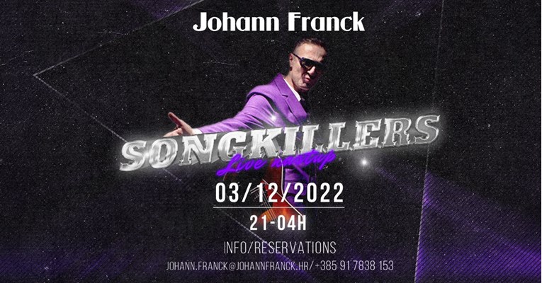 Legende funka Songkillersi održat će koncert u Johann Francku