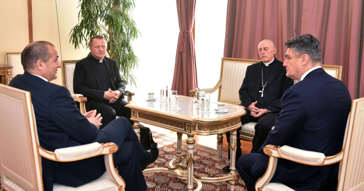 Milanović primio apostolskog nuncija Linguu