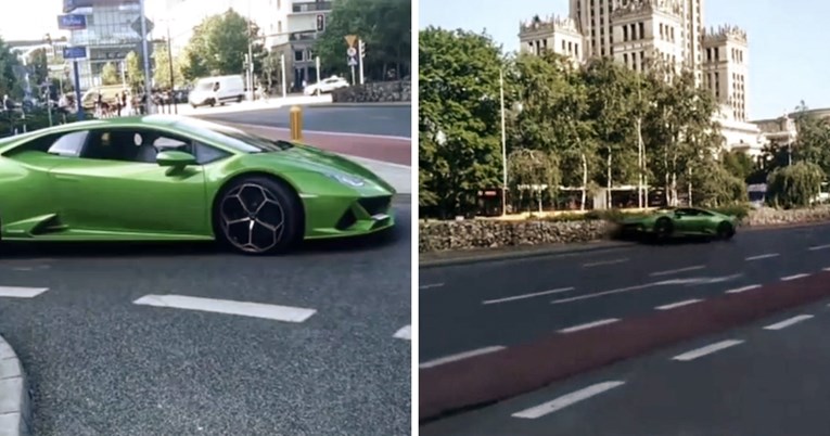 VIDEO Poljak se htio pokazati u Lamborghiniju pa se zabio u zid