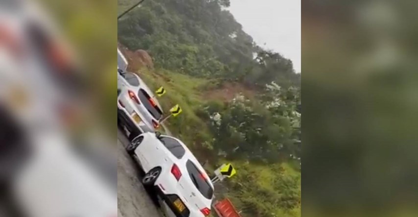 VIDEO Odronila se planina u Kolumbiji, lavina blata zatrpala cestu. Puno je mrtvih