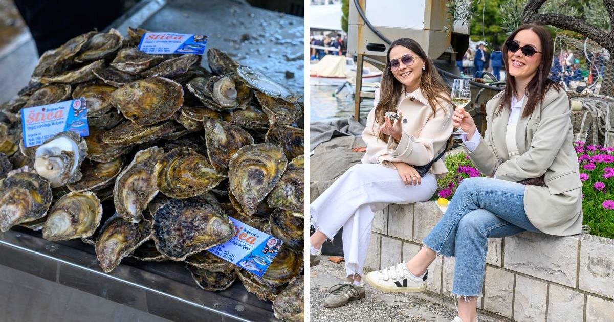 FOTO Ljudi na jugu Dalmacije uživaju u kamenicama. Traje festival posvećen školjkama