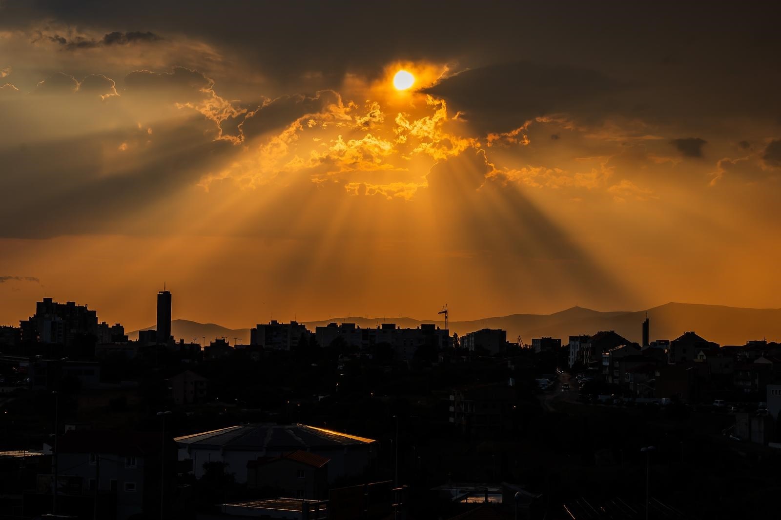 FOTO Nebo iznad Splita nakon prolaska olujnog oblaka