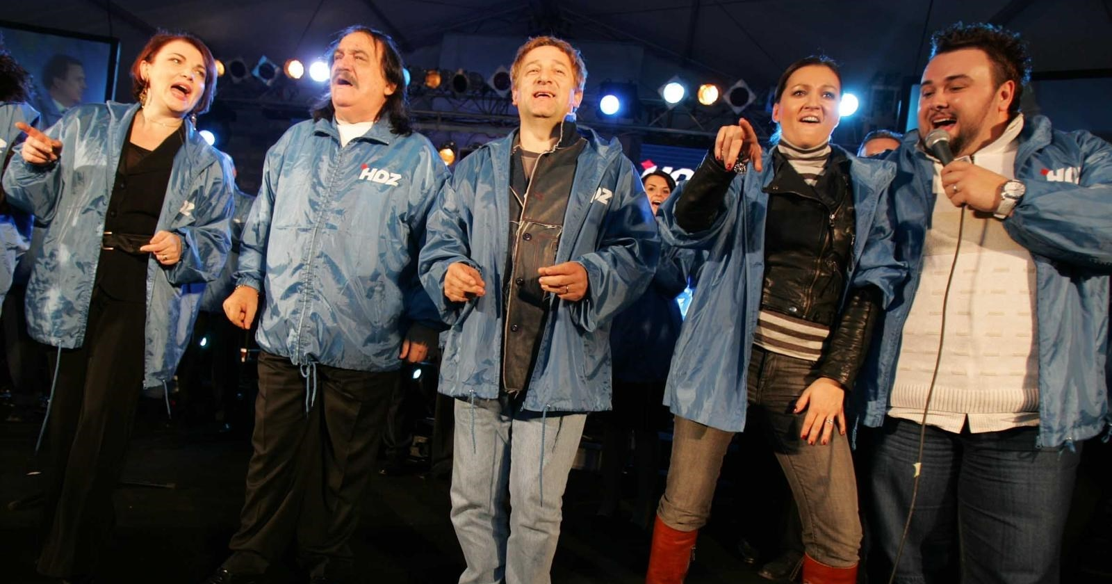 Ovi su hrvatski glazbenici pjevali HDZ-u