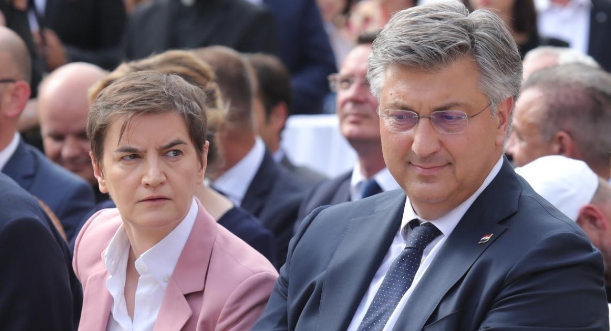 Brnabić se sastala s Plenkovićem: Započeli smo s intenziviranjem dijaloga i posjeta