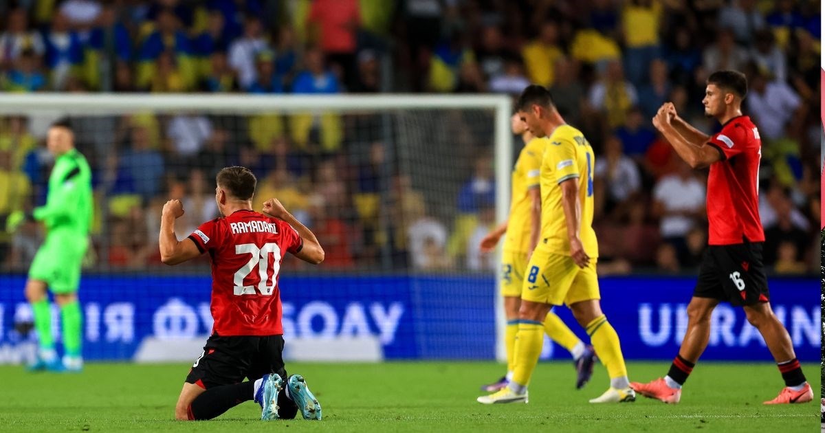 Bivši hajdukovac zabio u velikoj pobjedi Albanije. Na tribinama poruka o Kosovu