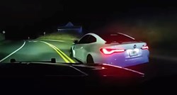 VIDEO Pogledajte što je policija napravila vozaču BMW-a
