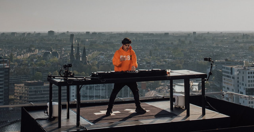 DJ Martin Garrix na rođendan kralja Nizozemske svirao s tornja za čitav Amsterdam