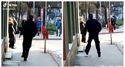 Širi se snimka sudskog stražara kako tetura ulicama Srbije: "Malo je popio"