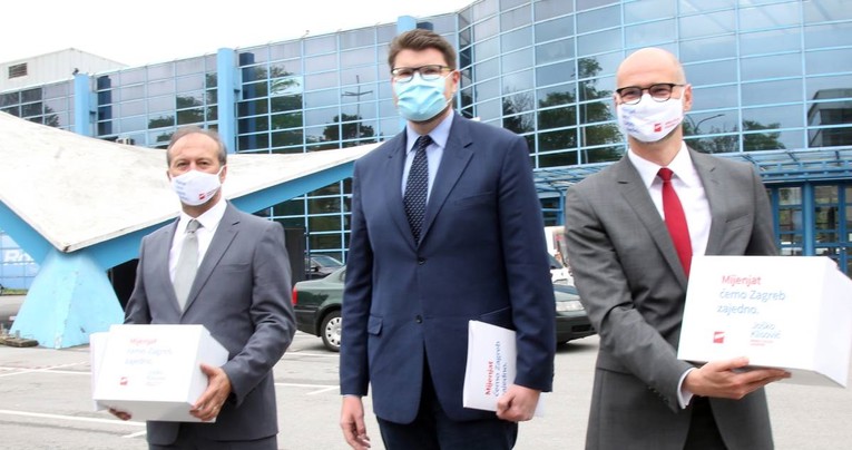 Klisović predao potpise: "Neću biti gradonačelnik kojim upravljaju ortaci iz sjene"