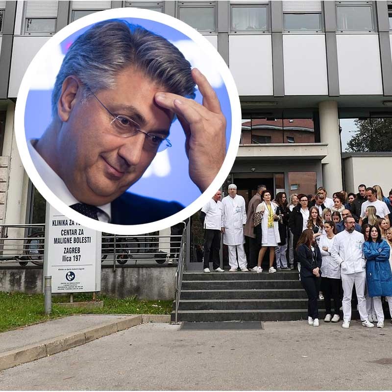 Plenković: Štrajkalo je oko 550 ljudi u 20-ak zdravstvenih ustanova
