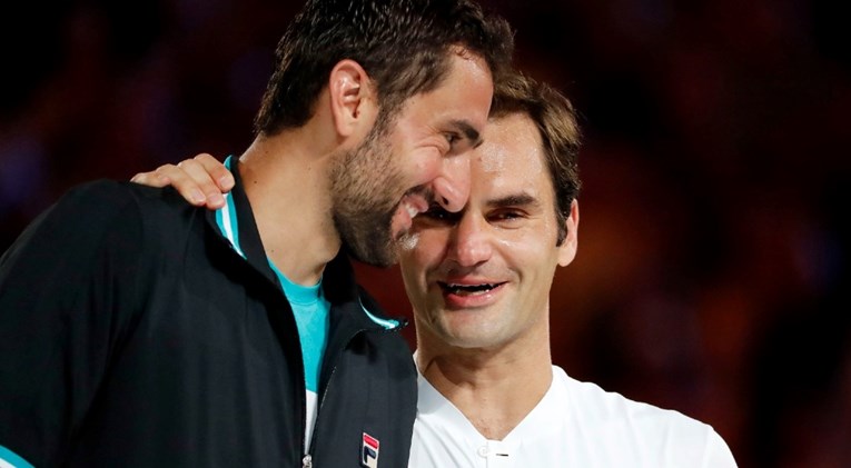 Čilić se oprostio od Federera