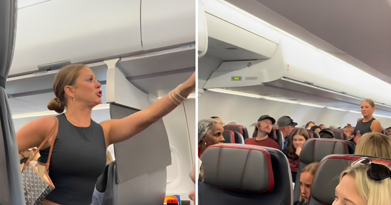 Žena napravila dramu u avionu jer je bila uvjerena da jedan od putnika "nije stvaran"