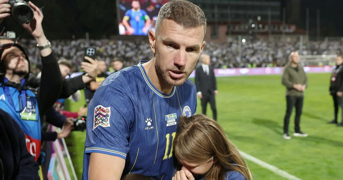 Džeko: Najteže mi je bilo kad sam vidio djecu da plaču
