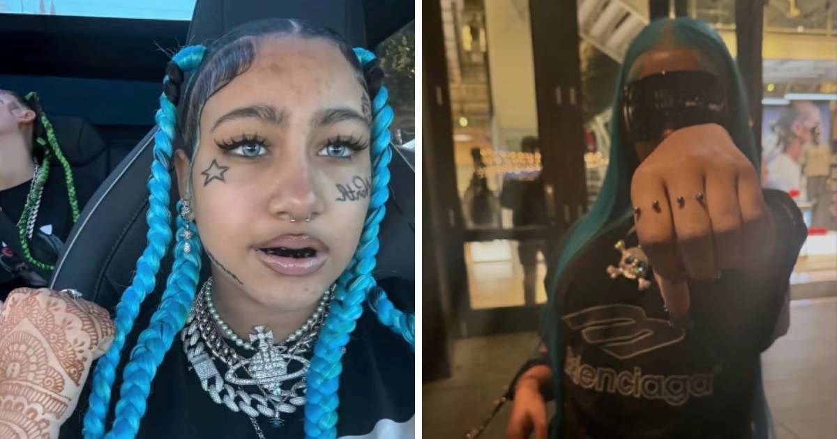 North West (12) pokazala dva nova piercinga na prstima
