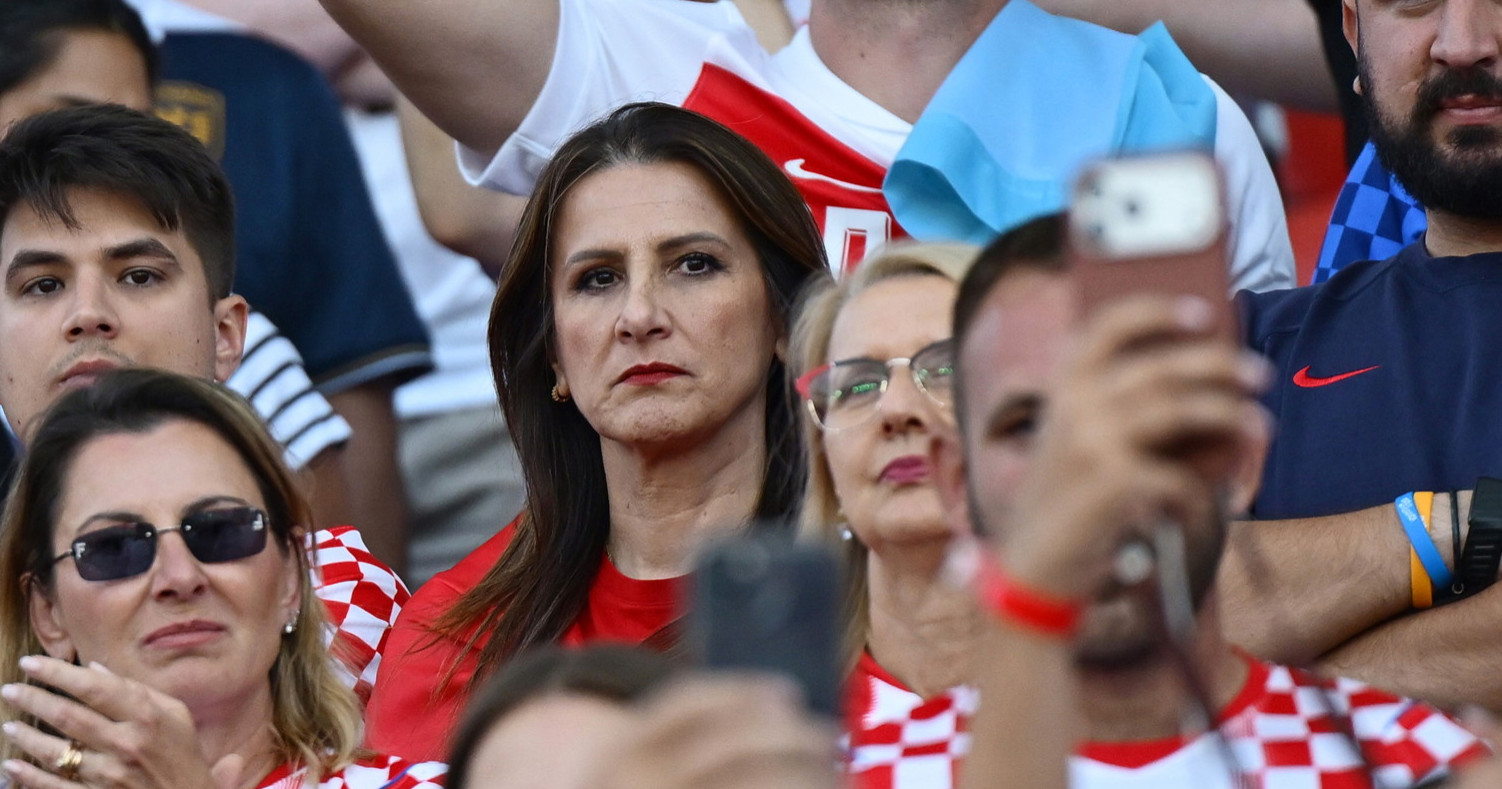 Davorka Dalić snimljena na tribinama u Torontu