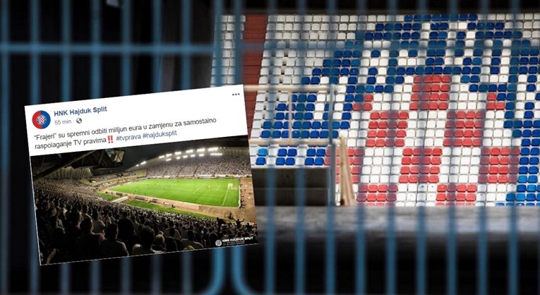 Neimenovani članovi HNS-a prozvali Hajduk zbog TV prava, Splićani im brzo odgovorili