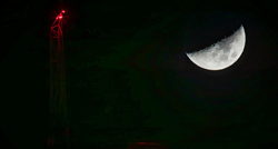 Mjesec iznad Splita sinoć je izgledao čarobno