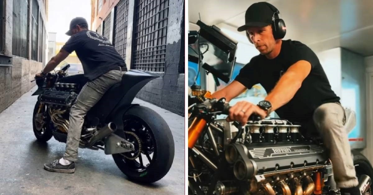 VIDEO Ovaj motocikl ima 400 KS i motor iz Ferrarija. I to nije ono najluđe